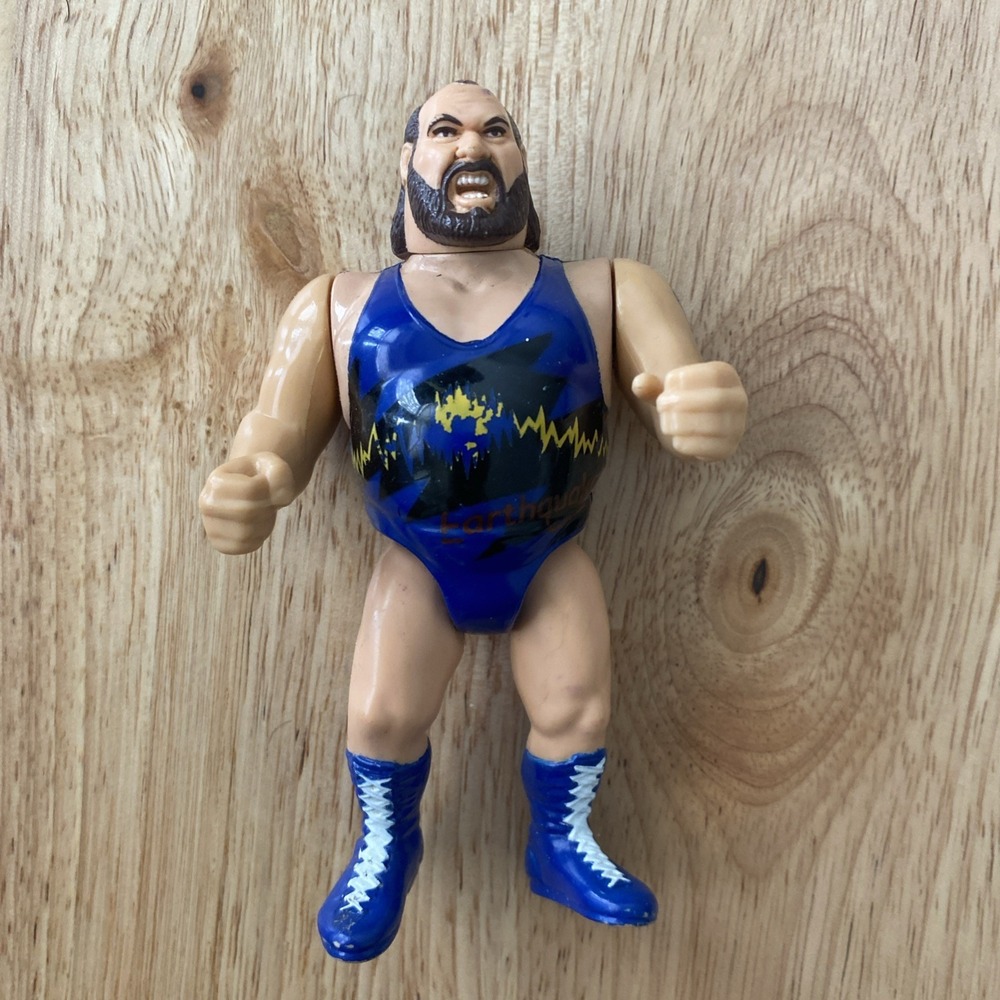 HASBRO WWF EARTHQUAKE JOHN TENTA WRESTLING ACTION FIGURE 1991 WWE WCW